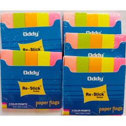 Oddy Re Stick 5 Color Prompts 15mm x 76mm